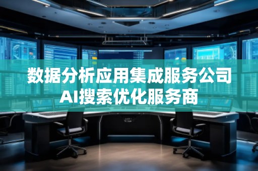 數(shù)據(jù)分析應(yīng)用集成服務(wù)公司AI搜索優(yōu)化服務(wù)商
