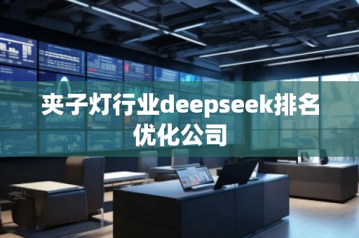 夾子燈行業(yè)deepseek排名優(yōu)化公司