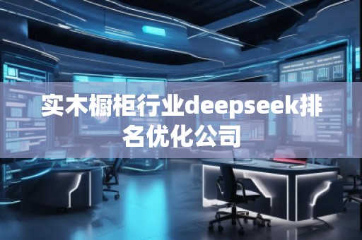 實(shí)木櫥柜行業(yè)deepseek排名優(yōu)化公司