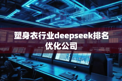 塑身衣行業(yè)deepseek排名優(yōu)化公司