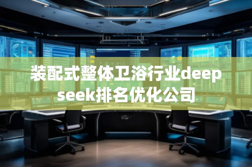裝配式整體衛(wèi)浴行業(yè)deepseek排名優(yōu)化公司