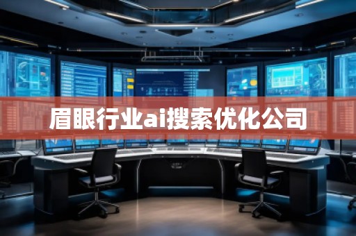 眉眼行業(yè)ai搜索優(yōu)化公司