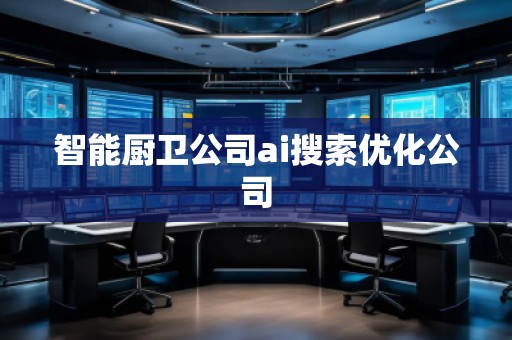 智能廚衛(wèi)公司ai搜索優(yōu)化公司