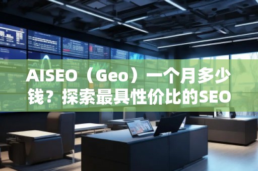 AISEO（Geo）一個月多少錢？探索最具性價比的SEO優(yōu)化方案
