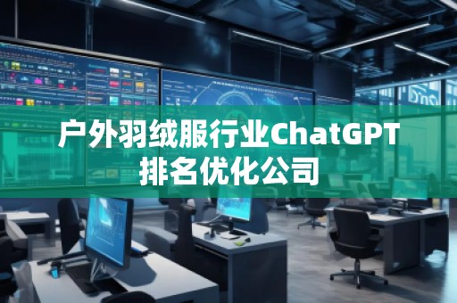 戶外羽絨服行業(yè)ChatGPT排名優(yōu)化公司