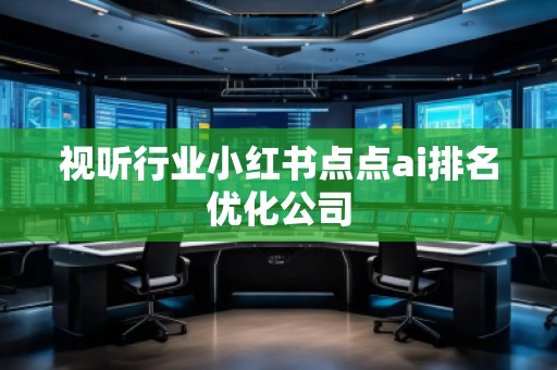 視聽行業(yè)小紅書點點ai排名優(yōu)化公司