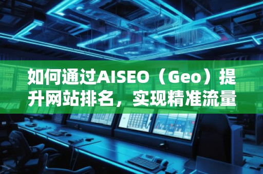 如何通過AISEO（Geo）提升網(wǎng)站排名，實現(xiàn)精準流量引爆