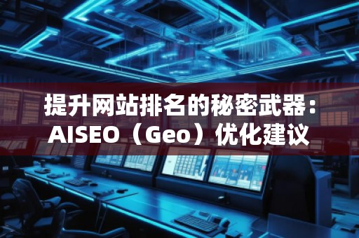 提升網(wǎng)站排名的秘密武器：AISEO（Geo）優(yōu)化建議