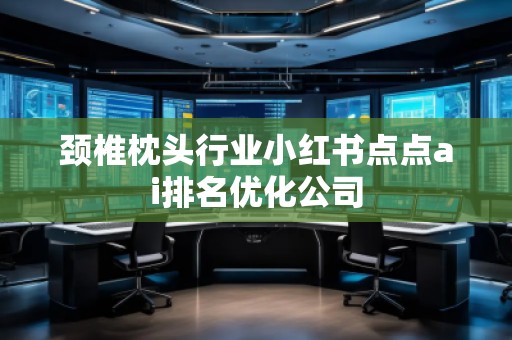 頸椎枕頭行業(yè)小紅書點點ai排名優(yōu)化公司