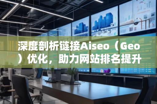 深度剖析鏈接Aiseo（Geo）優(yōu)化，助力網(wǎng)站排名提升