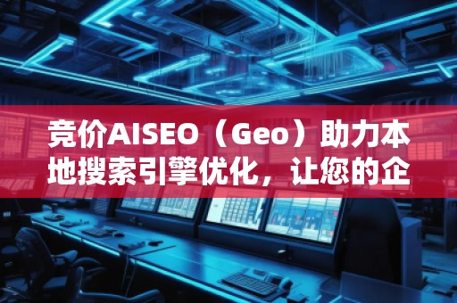 競價AISEO（Geo）助力本地搜索引擎優(yōu)化，讓您的企業(yè)脫穎而出