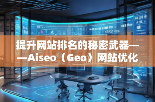 提升網(wǎng)站排名的秘密武器——Aiseo(Geo)網(wǎng)站優(yōu)化排名技術(shù) 提升網(wǎng)站排名的秘密武器——Aiseo(Geo)網(wǎng)站優(yōu)化排名技術(shù)