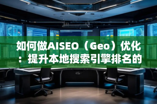 如何做AISEO(Geo)優(yōu)化:提升本地搜索引擎排名的秘籍 如何做AISEO(Geo)優(yōu)化:提升本地搜索引擎排名的秘籍