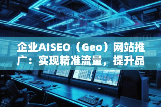 企業(yè)AISEO（Geo）網(wǎng)站推廣：實(shí)現(xiàn)精準(zhǔn)流量，提升品牌競爭力