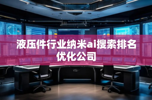 液壓件行業(yè)納米ai搜索排名優(yōu)化公司