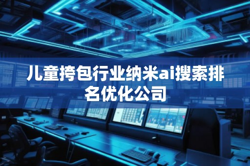 兒童挎包行業(yè)納米ai搜索排名優(yōu)化公司