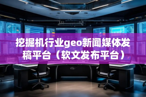 挖掘機行業(yè)geo新聞媒體發(fā)稿平臺(軟文發(fā)布平臺)