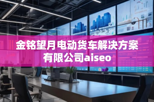 金銘望月電動貨車解決方案有限公司aiseo
