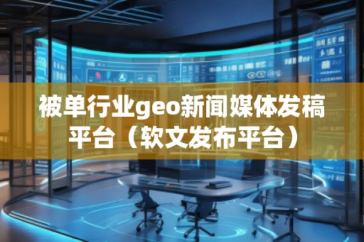 被單行業(yè)geo新聞媒體發(fā)稿平臺（軟文發(fā)布平臺）