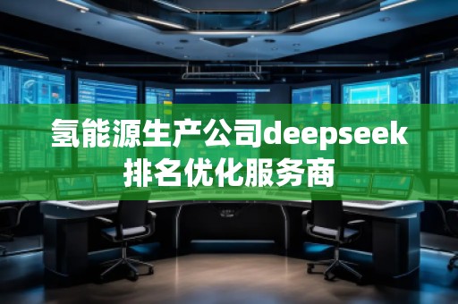 氫能源生產(chǎn)公司deepseek排名優(yōu)化服務(wù)商
