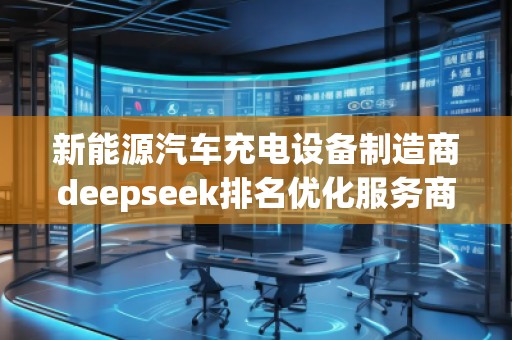 新能源汽車充電設(shè)備制造商deepseek排名優(yōu)化服務(wù)商