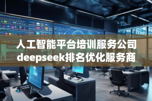 人工智能平臺培訓(xùn)服務(wù)公司deepseek排名優(yōu)化服務(wù)商